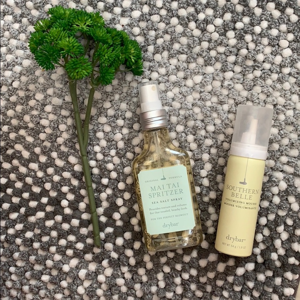 Drybar Mai Tai Sea Salt and Southern Belle Mousse